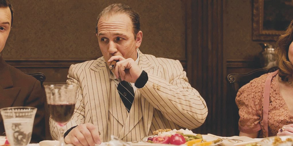 Tom Hardy stars as the aged titular gangster in 'Capone.'