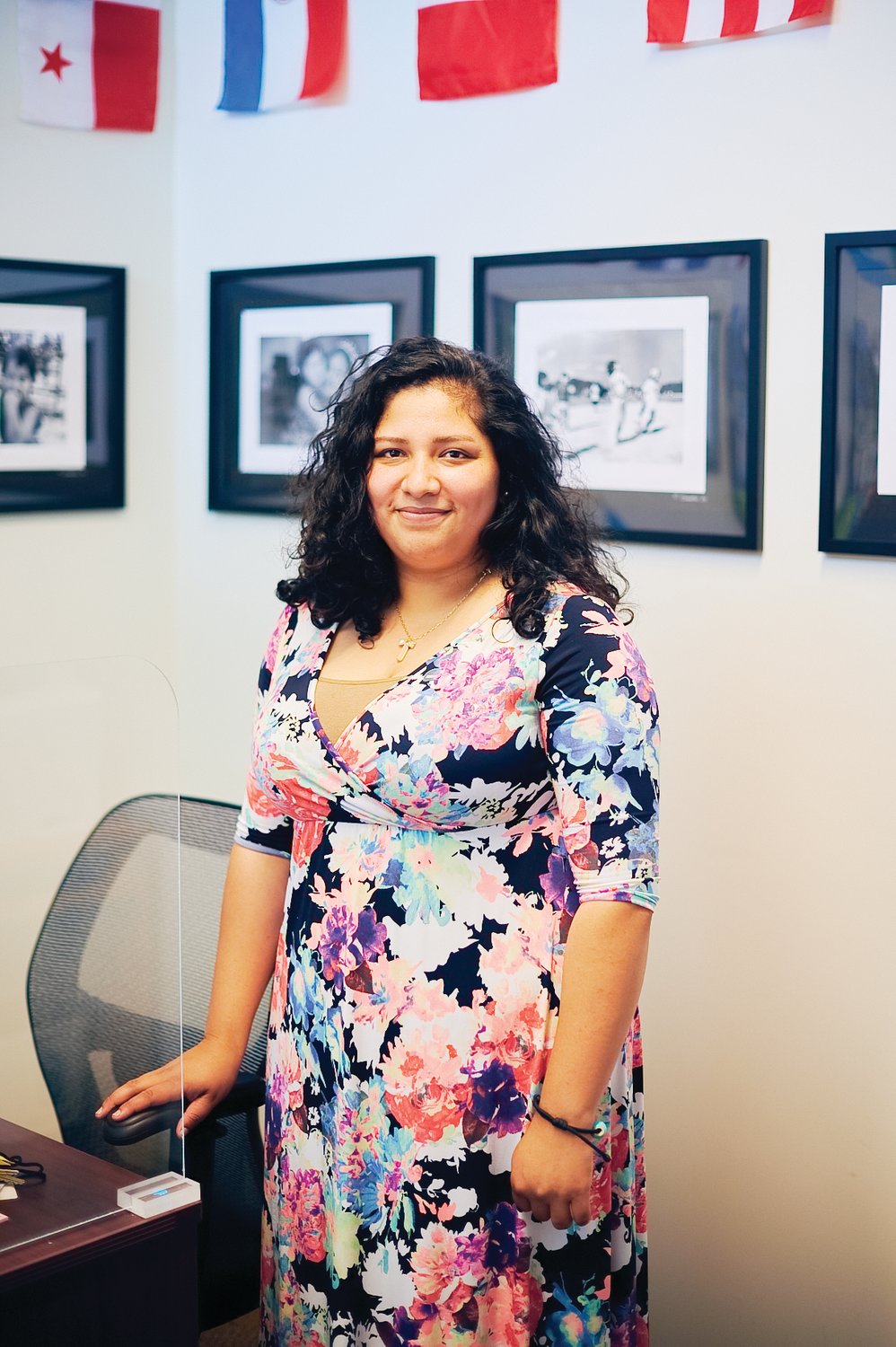 Deputy director Hannia Benitez (shown here) will lead the Hispanic Liaison’s new Sanford office, which opened just last week. A Siler City resident, Benitez has also lived in Sanford.