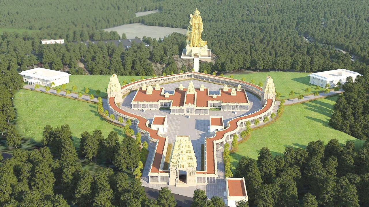 Plans for the proposed Carolina Murugan Temple, slated for Moncure just east of U.S. Hwy. 1, originally included a 155-foot statue of the Hindu god Murugan to be placed on the shores of the Deep River.