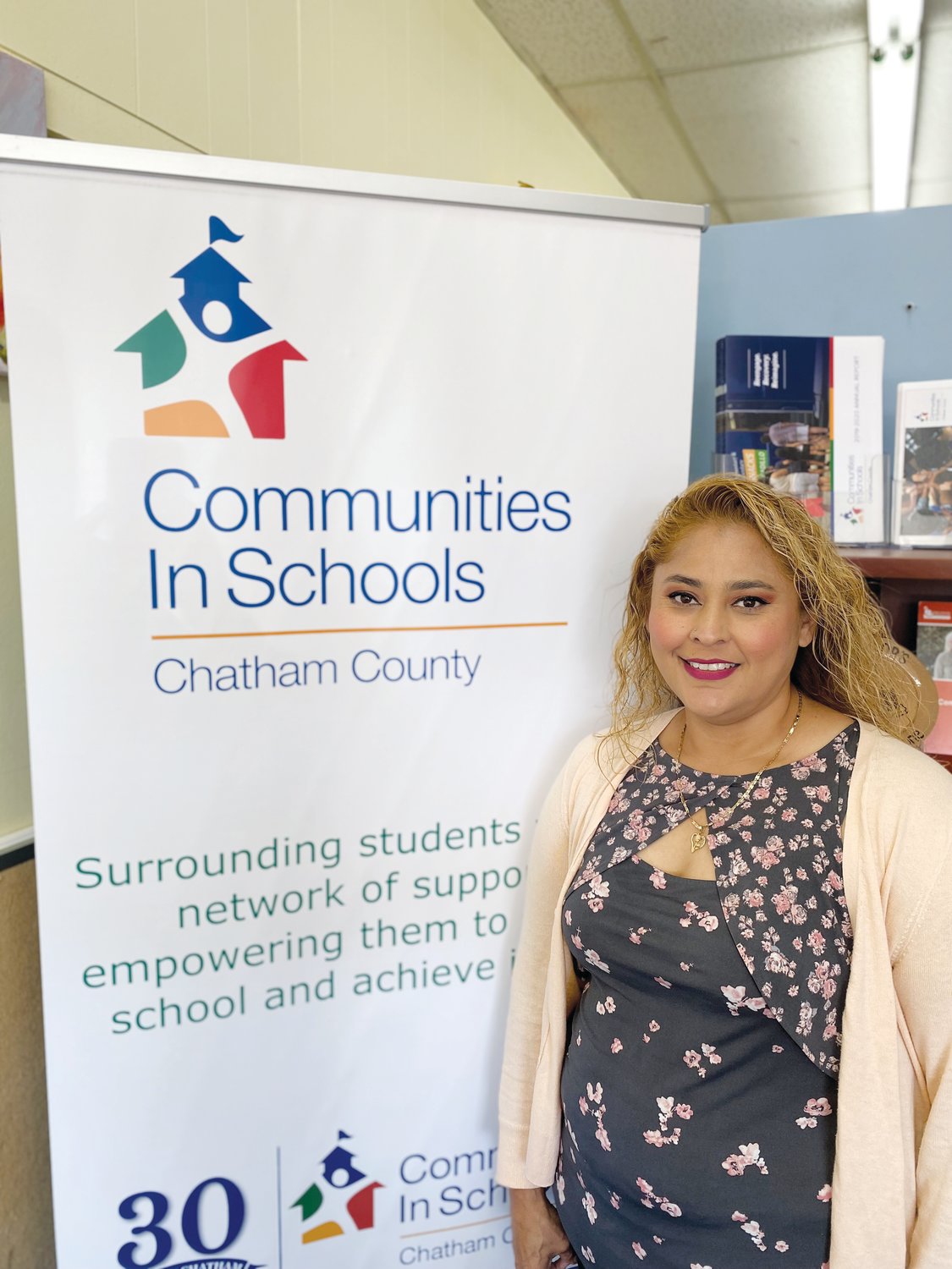 Veronica Nuñez is the new Family Advocate Program Assistant for Communities In Schools of Chatham County.