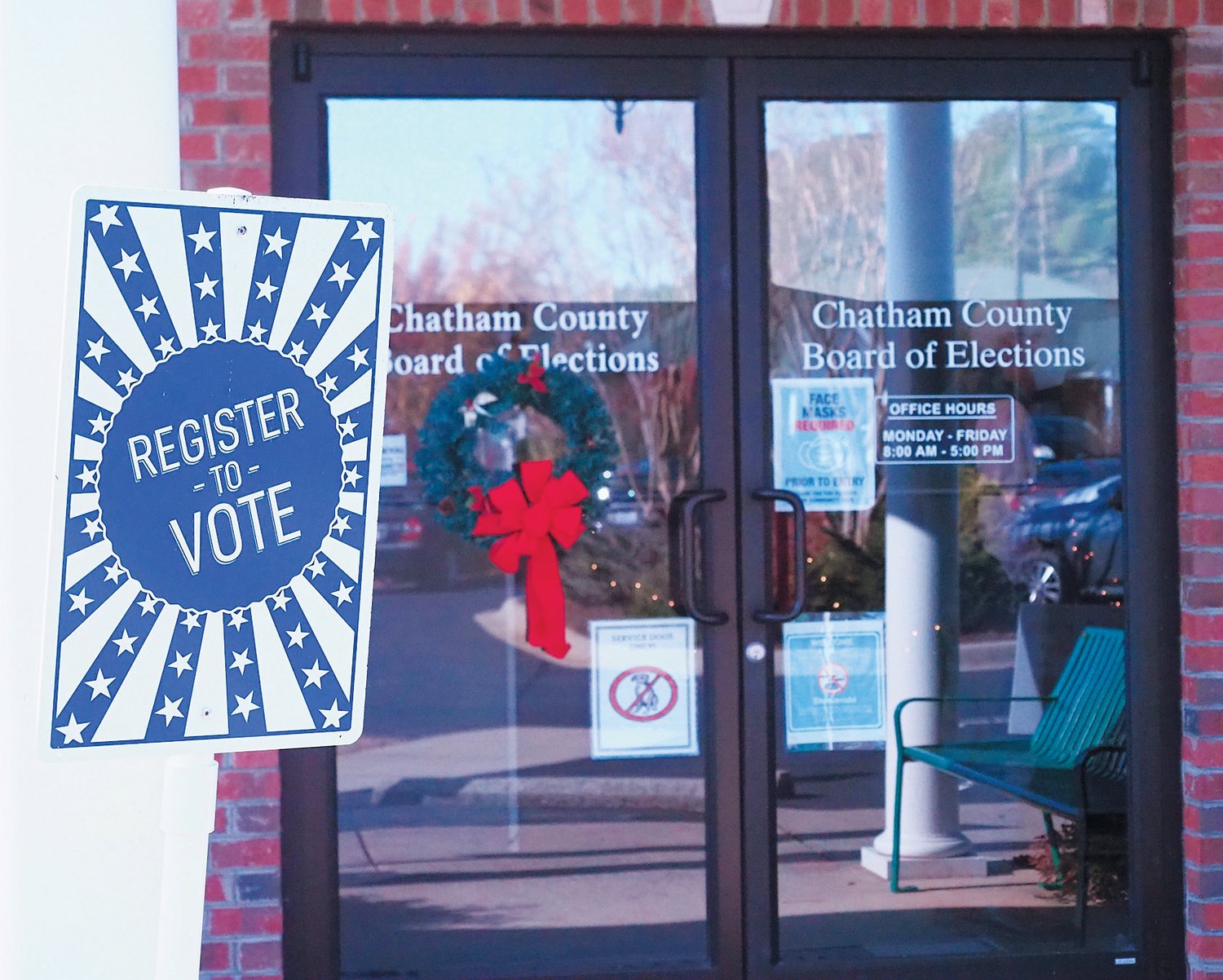 Filing for the March 2022 primary in Chatham started at noon Dec. 6 and was set to end at noon on Friday, Dec. 17. Instead, on Dec. 8, filing was halted and the primary pushed back to May 17.