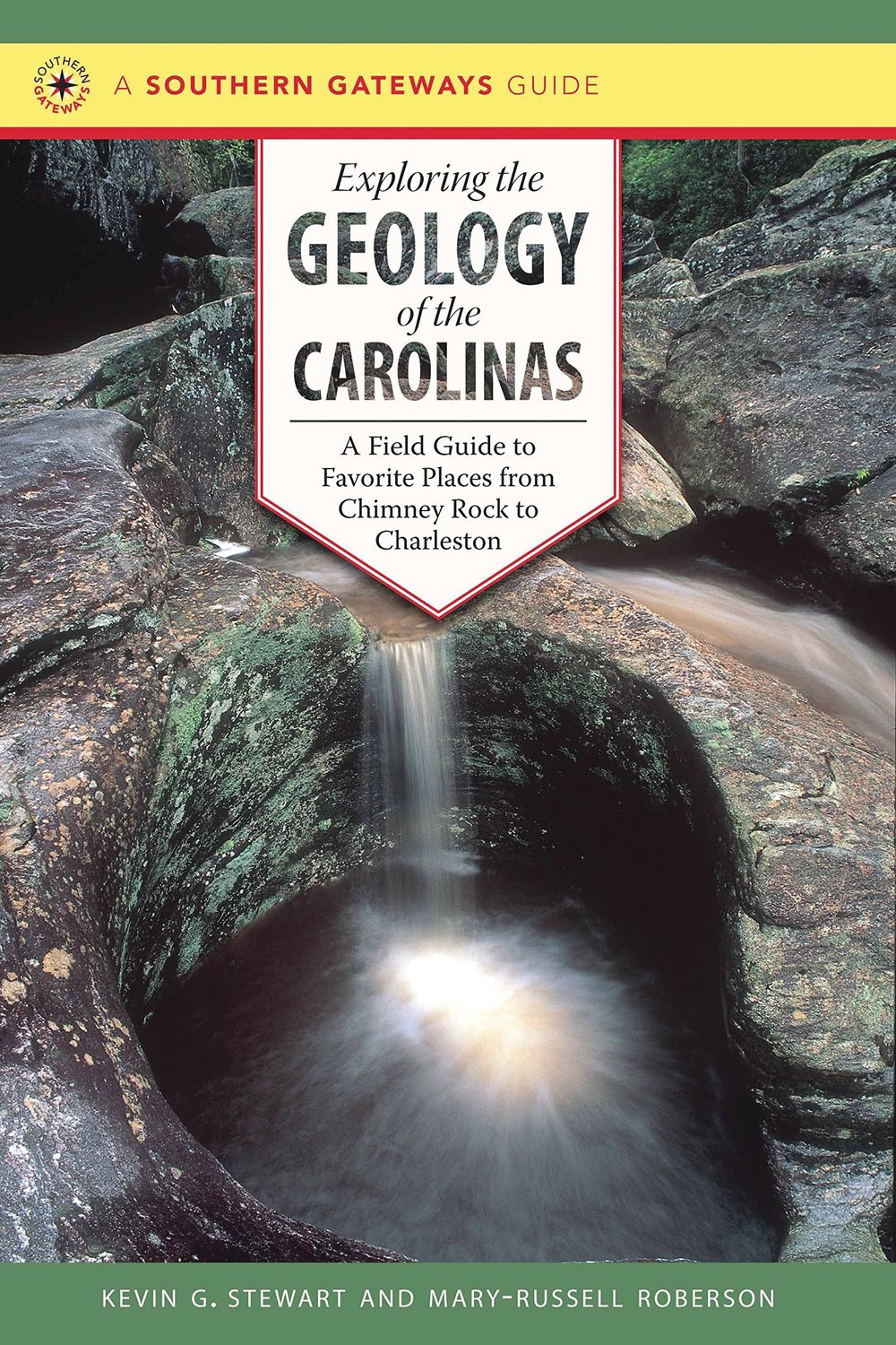 Stewart's book includes 31 'field trips' to sites of geological interest in the Carolinas.