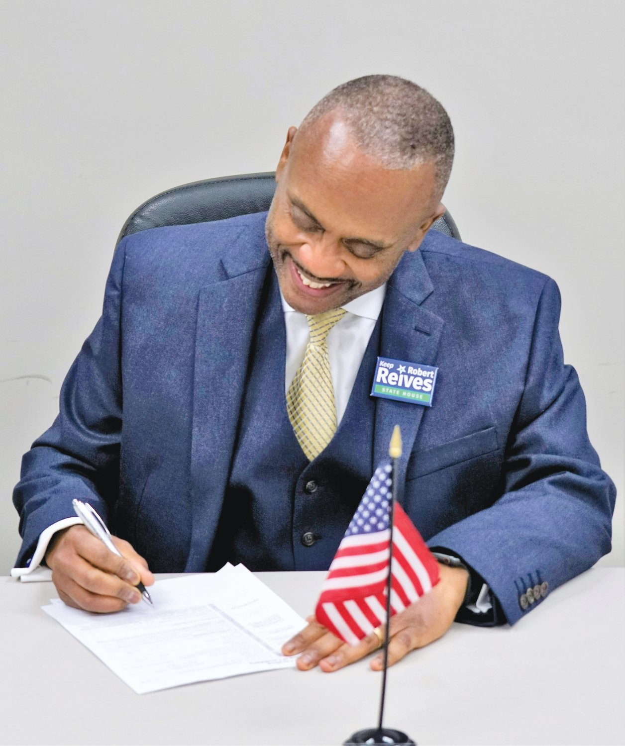 Rep. Robert Reives II (D-Dist. 54) filed for reelection before filling was stopped. Reives has served in the N.C. House since 2014.