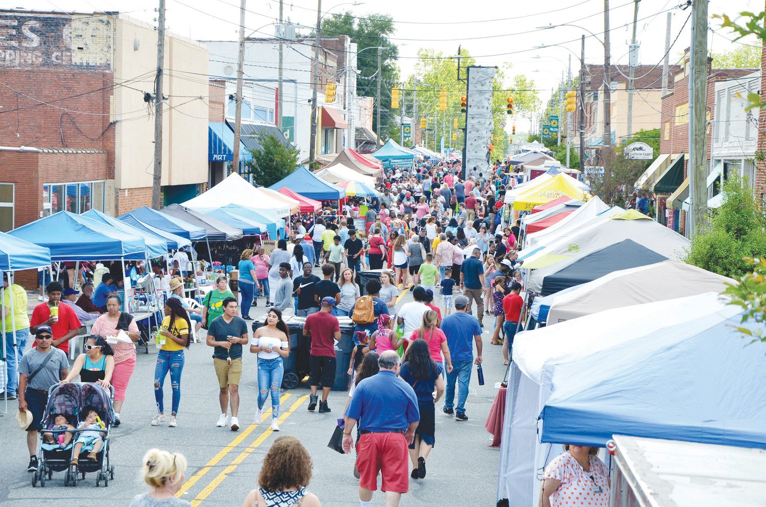 2019's Spring Chicken Festival, pictured here, drew 5,000 attendees. After two years of COVID-related cancelations, the 2022 festival is set for Saturday.